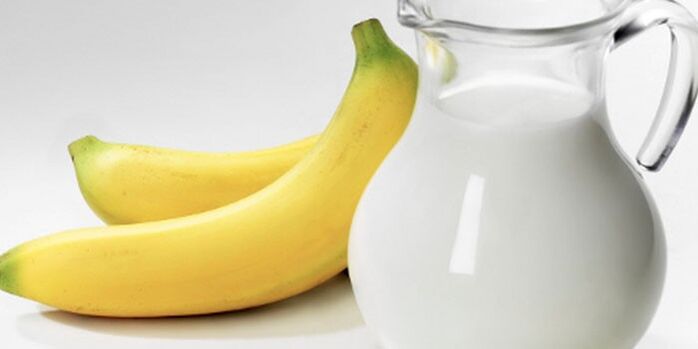 bananas and milk to lose weight