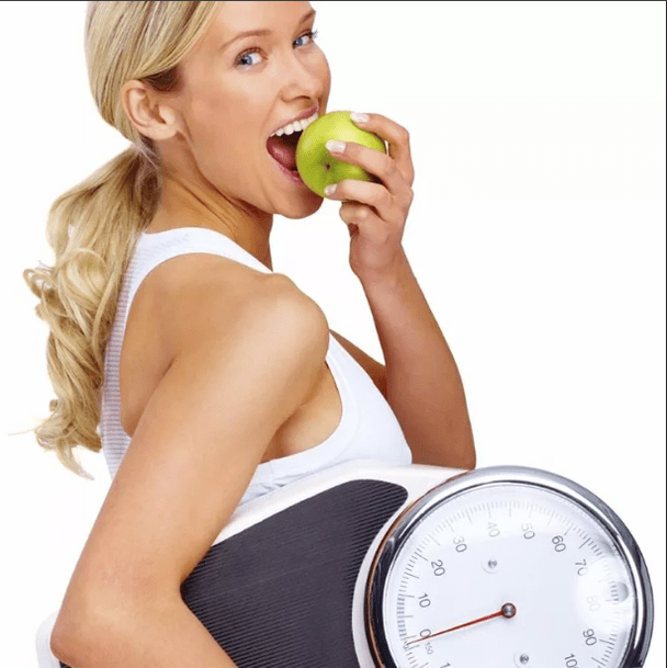 We lose weight properly