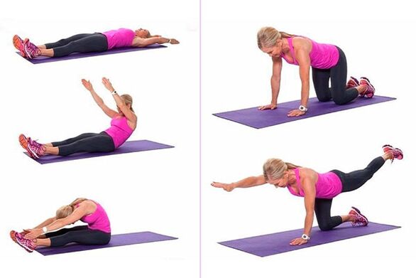 Workouts for spine