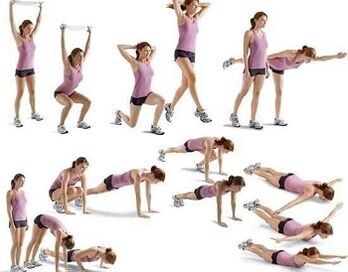 exercises to lose 7 kg per week