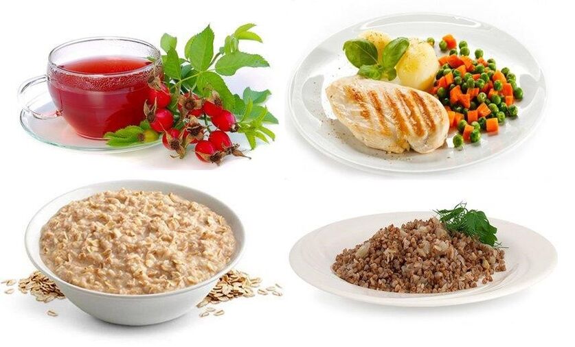 The diet for gastric gastritis should be as balanced as possible. 